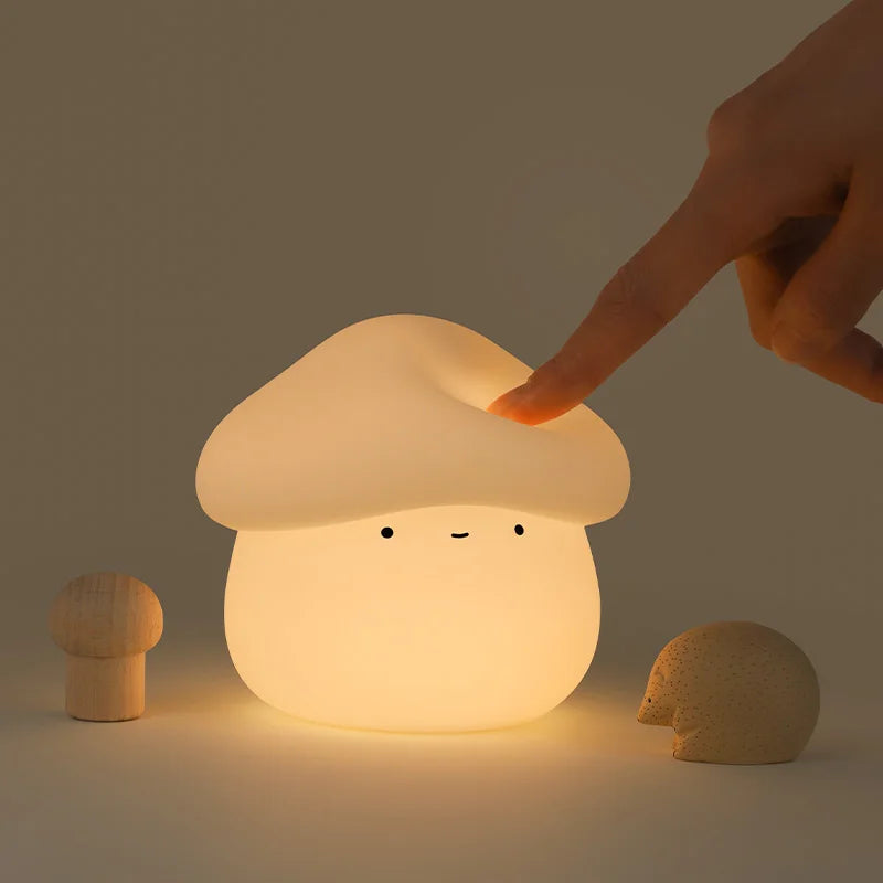 Mushroom Silicone Night Lamp